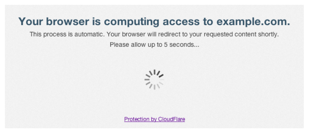 Cloudflare: Regla para que cualquier petición pase por el antiddos